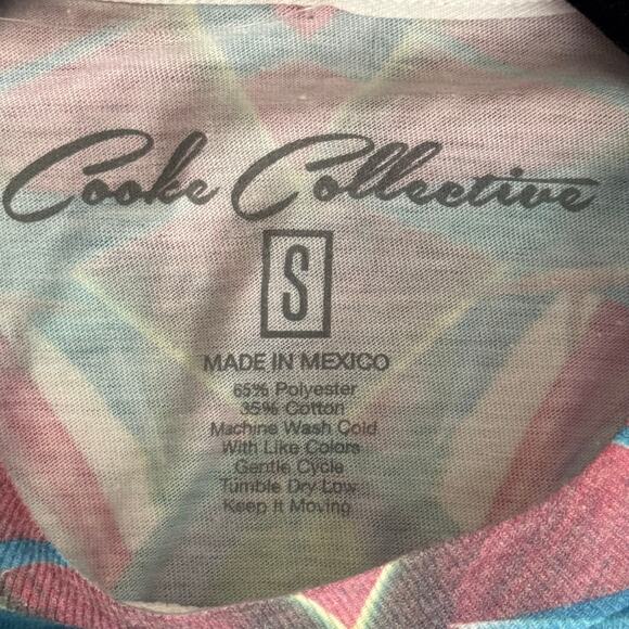 NWT Cooke Collective Tropical Print T-Shirt - Picture 3 of 6